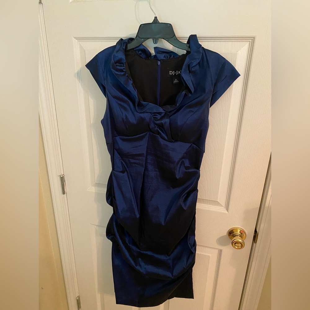 Gently Used DJ Jaz Royal Blue Cocktail Dress